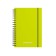 Notebook A6 (120 x 146 mm), 80 sheets in the cage on the crest Erichkrause "Neon", plastic cover, on the elastic band, an offset unit, whiteness 100%, mix
