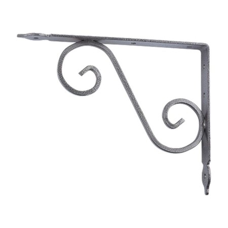 Decorative bracket, Sibrtekh, 145x110x25x3 mm, dark gray