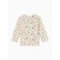 T -shirt with DL. Sleeve crumb I Flower, height 62-68 cm, beige