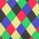 Flap for needlework atlas colored rhombuses 100x150 cm