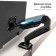 Crasstein Onkron G80, for a monitor, up to 8 kg, black