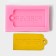 Mold "Forever" silicone , 6 × 3.5 × 0.8 cm, color mix