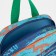 Baby backpack on lightning, turquoise color