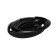 Handle button Cappio RK130 furniture, black color