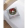 Decorative pillowcase "Fairytale Christmas Wreath", on a zipper, size 45x45 cm