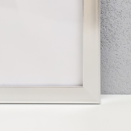 Photo frame Plastic "Mira" 40x40 cm, 641822-44, silver (plastic screen)-1