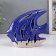 Souvenir Ceramics "Fish Scalaria" Sand-blue 13x5x11.8 cm