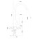 Florentina “Alpha” kitchen mixer High spout stainless steel