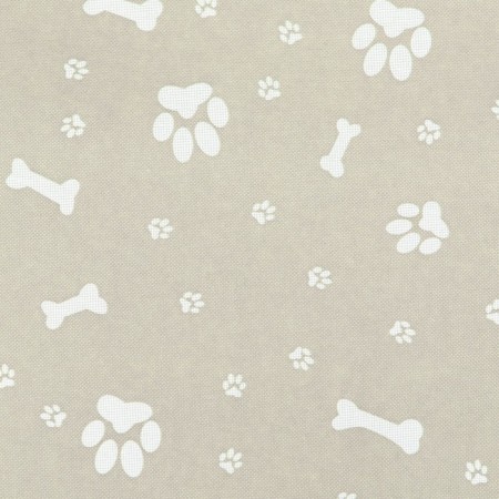 Car Seats for animals 40*30*25 cm, gray with white paws and bones-11