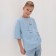 T -shirt Children's Minaku: Exclusive Print, Blue color, height 122 cm