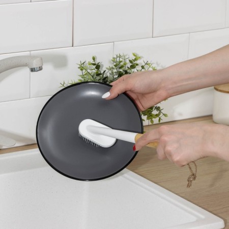 Meli shade brush for dishes, bamboo pen, pile TPR 2 cm, 3.5 × 25 cm-1