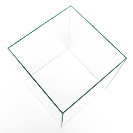 Aquarium "Cube" without cover glass, 31 liters, colorless seam-3