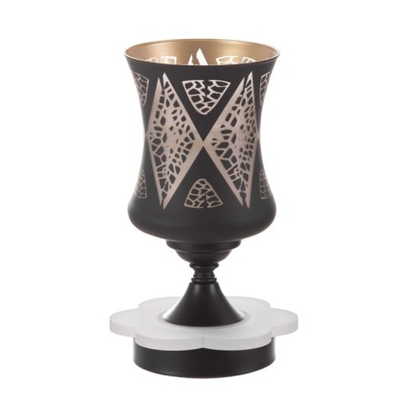 Aroma lace with the “Figure” backlight GU10 35W+RGB black 11x11x23 cm-8