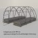 Galing bed, 390 × 100 × 34 cm, Greengo