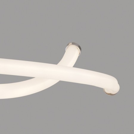 Suspended chandelier Mantra Line, Led, 3750lm, 3000k, 645 mm, chromium color-4