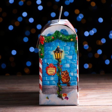 Gift box "New Year's confectionery" 25 x 9 x 19.5 cm,-2