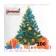 New Year's napkins Paper Harmony of color Multicompassion "Christmas tree", 24*24 cm 100 sheets