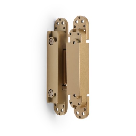 Loop Lockland hidden installation, 25x150 mm, with 3D regulation, color matte gold-3