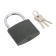 Castle of the hinged tundra Onekey001, 75 mm, with one secrecy, 3 keys
