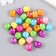 Beads for creativity Plastic "Cube" mother -in -law set 30 pcs 1x1 cm