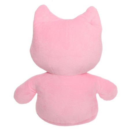 Soft toy "Cat Lucky", pink color, 21 cm-2