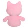 Soft toy "Cat Lucky", pink color, 21 cm