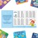 Board game "Multiply by one or two", 50 cards, 7+