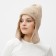 Minaku earflap, rr 56-58, cream color