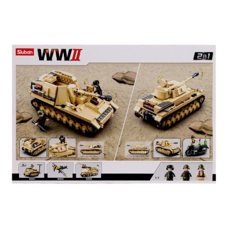 Designer Army of the Second World War "German tank Panzeriv", 543 details-7
