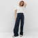 T-shirt shortened female Minaku Oversize Fit: Color Ecrew, rr 42