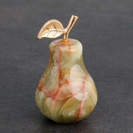 Souvenir "Pear", 3.8x5 cm, onyx