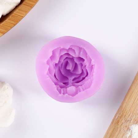 Mold "Rose", silicone, 4.5 × 2 cm, color mix-4