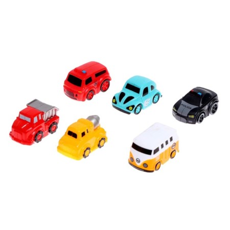 Parking "City", 6 cars, elevator, light and sound-11