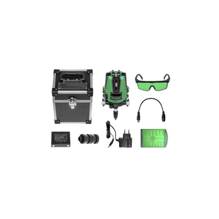 Laser Laser ADA 3D Liner 4V Green A00531, up to 40 m, 5 rays, 532 nm, ± 0.2 mm/m/m