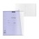 Note of 12 sheets in the Erichkrause line "Coverprio Pastel classics, plastic cover, offset block 100% whiteness, lilac