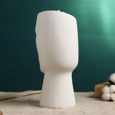 Kashpo - VAZA "View" white, 13x10x28cm-2