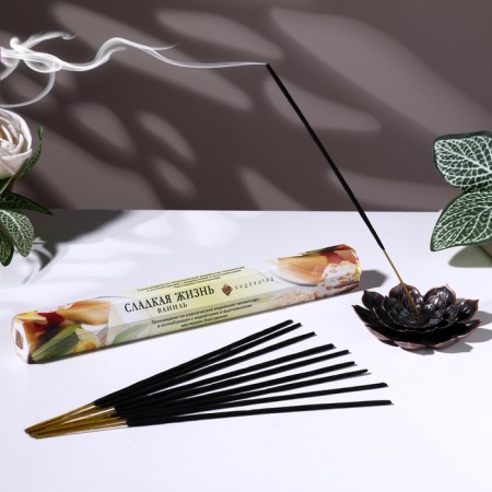 Incense "Sweet Life", 20 wands in packaging, hexagon