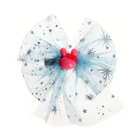 Carnival clamp "Bow", Mix colors-3