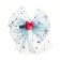 Carnival clamp "Bow", Mix colors