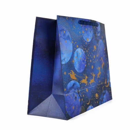 Laminated horizontal "Magic Night", XL 49 x 40 x 19 cm, New Year-3