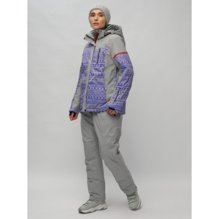 Ski suit, size 58, purple color-27