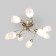 Ceiling chandelier Virginia, 60W, E27, 78x78x24 cm