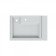 Santa Jupiter Santa 900137, above the washing machine, 750x500 mm, left, without brackets 1001833