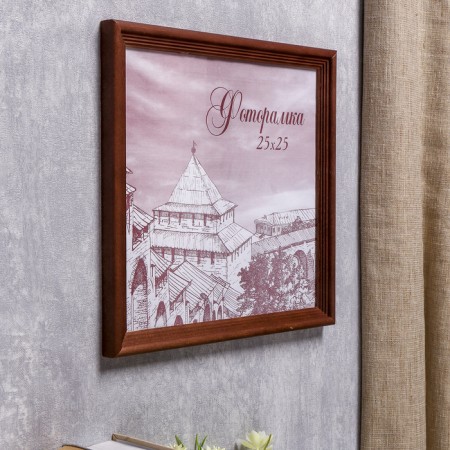 Photo frame pine С20 Magonon 25x25 cm (plastic screen)-1