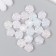 Decor for creativity plastic "rose" pearl set 20 pcs 0.5x1.2x1.2 cm