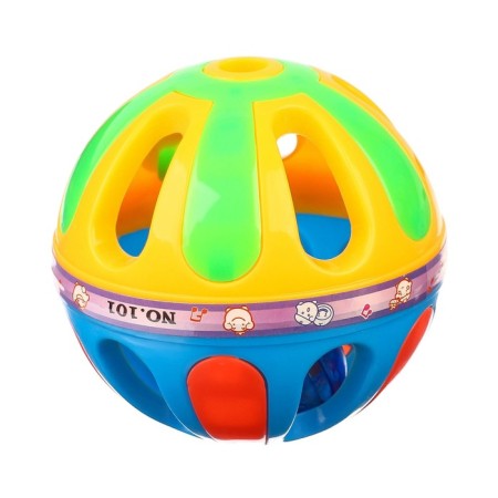 Rattle "Bright ball", color mix, crush me-2
