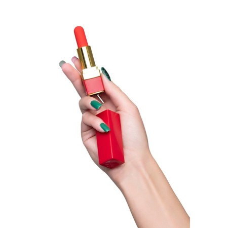 Minivibrator Flovetta by Toyfa Pansies, ABS plastic, Black color, 9 cm-11