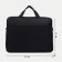 Laptop bag, black color