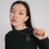 Japan's pendant Fire -breathing dragon, color black gold, 56 cm