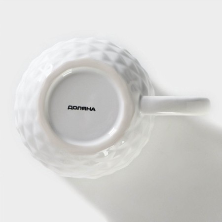 Dulac mug "Pineapple", 480 ml, white color-3